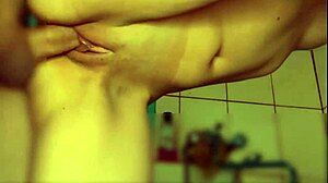 She loves getting pounded hard in POV, moaning loud as cum fills her tight pussy. Every thrust drives her wild with pleasure