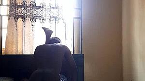 my girlfriend is fucking my friend's big dick and getting a facial