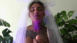 Wedding night JOI with Leah Michelle