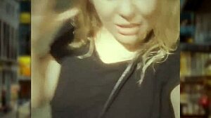 Making my own Eminem video at the party! 🎤