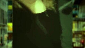 Making my own Eminem video at the party! 🎤