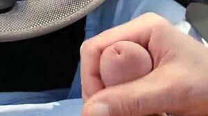 Feeling so naughty edging myself outside in broad daylight.