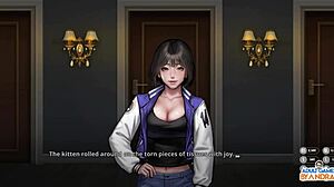 Mei Endures Rough Public Fucking with Huge Buttplug