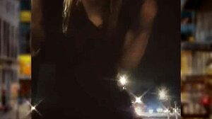 Making my own Eminem video at the party! 🎤