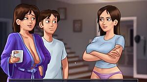 complete gameplay of summertime saga part 3 with anime characters