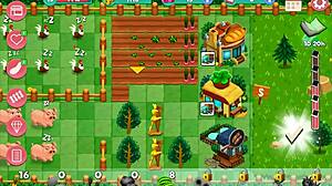 I flash my big tits in the Nutaku booty farm hentai game part 14