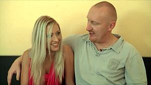 porno casting in hamburg with exclusive hardcore housewife group action