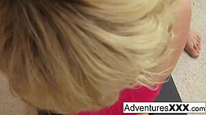 Victoria white works out with big cock blowjob and hardcore fucking