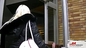 Shooting partner visits uncut guy in hotel for amateur fun