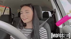Is this teen Uber driver hot enough for you?