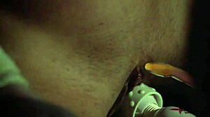 Spanking And Making A Hot Teen 18+ Cum Through Bondage