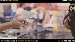 Redhead latina masturbates intensely with lovense toy in lesbian scene, her big ass on display.