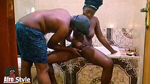 While mom was at home, I secretly fucked my step sister's pussy with intense fingering and masturbation leading to hardcore action