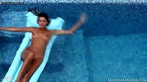 Intense Pool Sex With Dildo And Melena Maria Rya