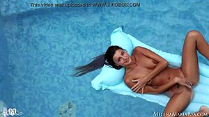 Intense Pool Sex With Dildo And Melena Maria Rya
