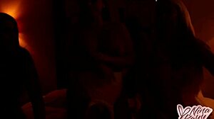 Betty Bang, Miss Raquel, And Nina Kayy Milk A Big Dick!