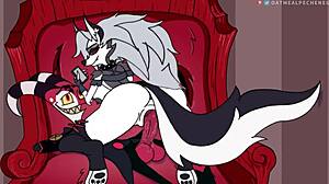 Loona Enjoys Secret Fun with Stepdad in Helluva Boss