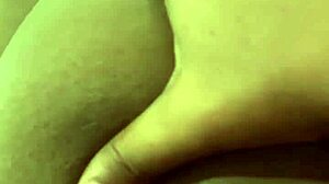 Big booty ebony woman poses confidently