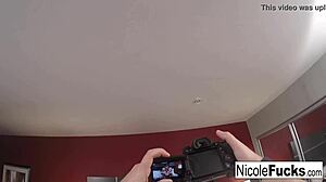 Ever seen Nicole Aniston's hot backstage angle in wild action?