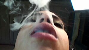Gemini's Smokey Lips: A Fetish Smoking Seduction