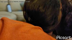 gets his dick ready with rough deepthroat and bareback cum