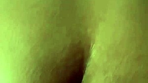 Big booty ebony woman poses confidently