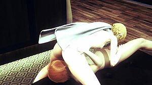 yaoi femboy zelda link 69 threesome fuck blowjob sissy crossdress japanese anime gay