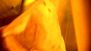 Indian woman rips clothes in sensual interracial encounter.