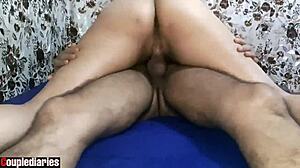 I put vibrator in her ass then she does all the work!