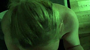 Want to see a blonde slut give a sloppy blowjob and facial?