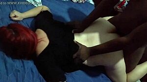 Married woman with well-endowed partner