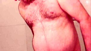 Nude Martin Lavallée self-sodomizes with dildo, compares to small penis, kisses chastity