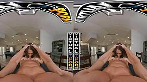 Willow Ryder's pussy as the ultimate meal in VR interracial feast