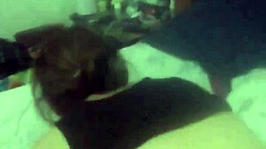 Lady Gets Fucked Doggy Style In The Ass