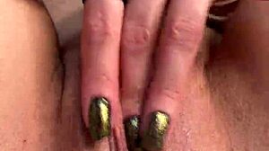 i masturbate my shaved pussy in this close-up amateur video, day eight