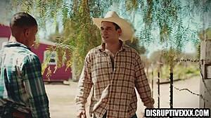 Black and white cowboys sneak out at conversion camp