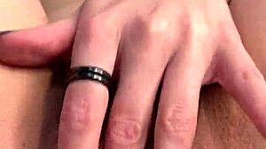 i masturbate my shaved pussy in this close-up amateur video, day eight