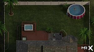 Treasure of Nadia Swims in Pool Episode 1-9