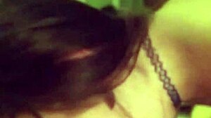 Does The Fucked Up Brunette Give Sloppy Head To Horny Friend In Bedroom?