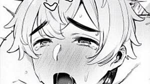 bisexual amateur moans loudly while masturbating to orgasm with lube 😩