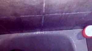 i'm jerking off in the shower, feeling the water run down.