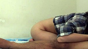 Teens choose anal over homework for hardcore creampie fun