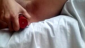 Watch This Mature Girl Toy Her Pussy With Anal Toys!