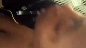 Ebony Sucks Monster Black Cock