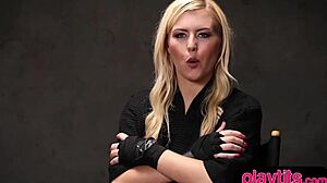 Fitness babes enjoy naked fun with their bubbly asses