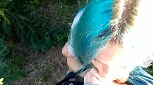 Obedient Asian Slave Fucks By The River! She Gives Herself To Old Master!