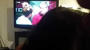 Indian Guy Receives Blowjob and Rimjob from Filthy British White Girl