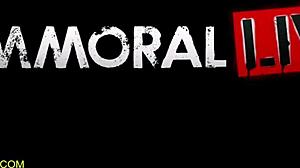 Gorgeous Thick Babe from Venezuela Meets Dad and His Boy at Budapest Baths for Taboo Fun