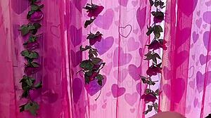 Look at this tease in black pantyhose