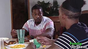 i'm in ebony stepfamily orgy